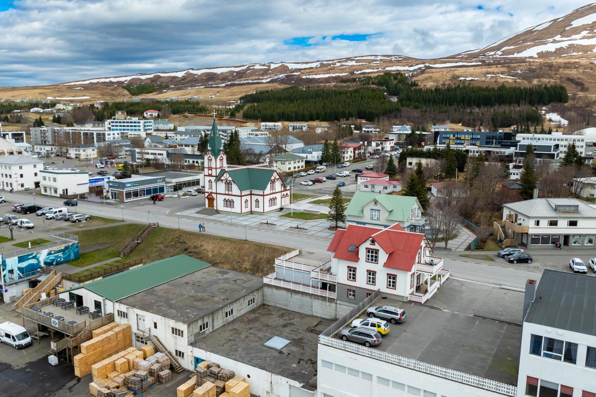 Appartamento Bjarnabuth Húsavík Esterno foto