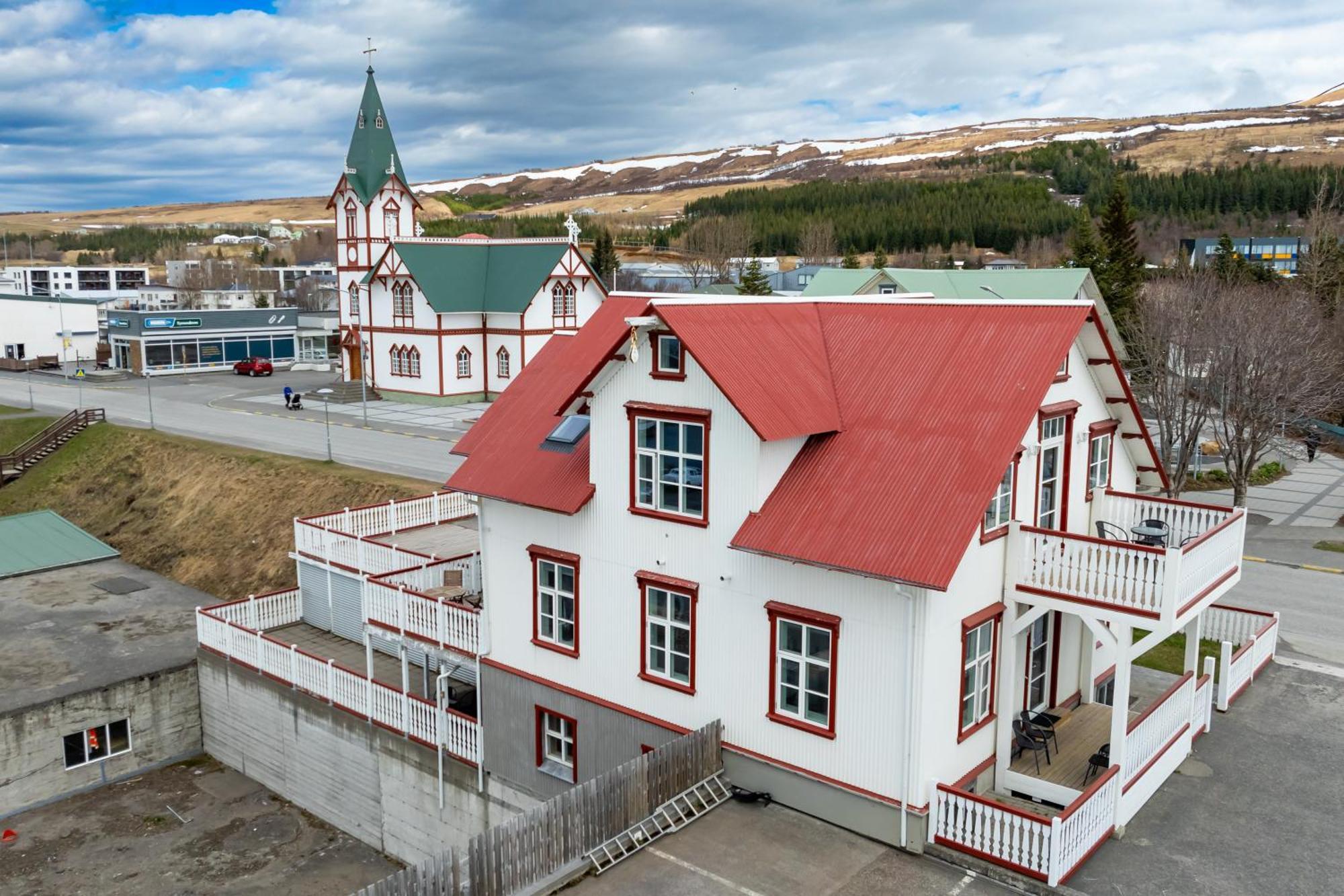 Appartamento Bjarnabuth Húsavík Esterno foto